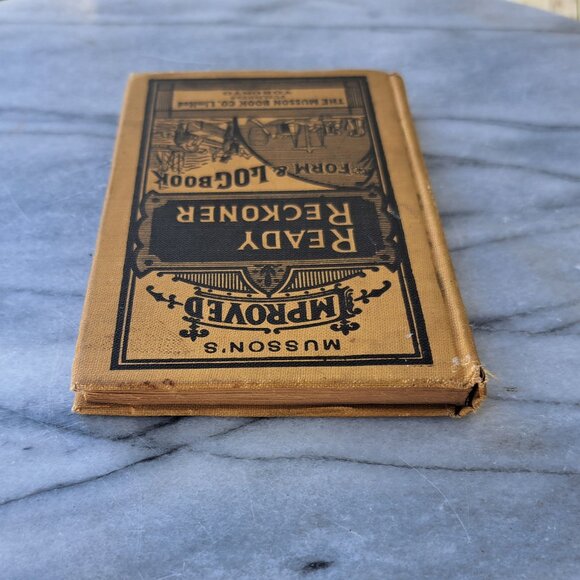 Musson's Ready Reckoner Form & Log Book - Picture 6 of 11